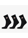 Pánské ponožky Dickies Valley Grove Mid Socks 3-Pack Black