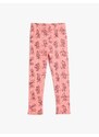 Koton Minnie and Mickey Mouse Leggings Licensed Ribbed Cotton