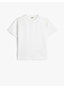 Koton Basic T-Shirt Short Sleeved Crew Neck