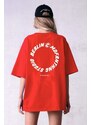 Madmext Mad Girls Orange Printed T-Shirt