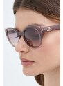 Sluneční brýle Guess dámské, béžová barva, GU7909_5359Z