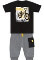 mshb&g Boy Cycling T-shirt Capri Shorts Set