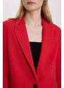 DEFACTO Oversize Fit Red Blazer Jacket