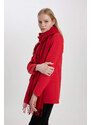 DEFACTO Oversize Fit Red Blazer Jacket