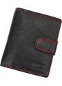 Pánská kožená peněženka Wild 125131B černá / červená