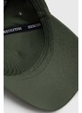 Kšiltovka Tommy Hilfiger zelená barva, s aplikací, AM0AM12162