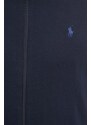 Bavlněný kardigan Polo Ralph Lauren tmavomodrá barva, 710899206