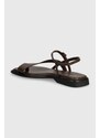 Kožené sandály Vagabond Shoemakers IZZY dámské, hnědá barva, 5513-001-35