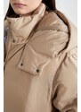 DEFACTO Waterproof Relax Fit Hooded Puffer Jacket
