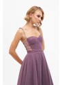 Carmen Princess Promise Dress with Lavender Tulle Stones