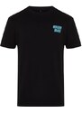 Trendyol Men's Black Regular/Normal Fit Embroidered 100% Cotton T-Shirt