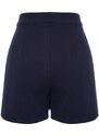 Trendyol Navy Blue Pocket Detailed Mini Woven Short Skirt