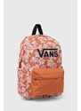 Dětský batoh Vans OLD SKOOL GROM BACKPACK oranžová barva, velký, vzorovaný