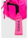 Batoh Pinko dámský, růžová barva, malý, hladký, 102742 A1J4