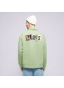 Levi's Mikina Skate New Quarter Zip Greens Muži Oblečení Mikiny A1012-0007