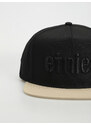 Etnies Corp Snapback (black/black/gum)hnědá