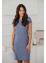 milk & love Kojící šaty Milky Dress Blue SS