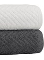 Bavlněný ručník Cotton Candy - Amine šedý