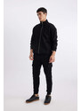 DEFACTO Slim Fit Rib Hem With Cargo Pocket Sweatpants