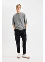 DEFACTO Regular Fit With Cargo Pocket Thin Sweatshirt Fabric Sweatpants