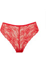 DEFACTO Fall in Love New Year Themed Red Lace Brazilian Slip Panty