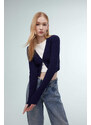 DEFACTO Regular Fit V-Neck Knitwear Cardigan