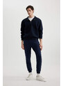 DEFACTO Slim Fit Rib Hem Sweatpants