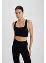 DeFactoFit Crew Neck Sports Bra