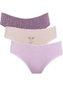 DEFACTO Fall in Love 3 Pack Slip Panties