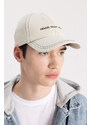 DEFACTO Man Woven Embroidered Hat