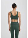 DeFactoFit Crew Neck Sports Bra