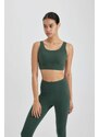 DeFactoFit Crew Neck Sports Bra