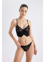 DEFACTO Fall In Love Lace Uncovered Bra