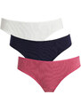 DEFACTO Fall in Love Ribana 3 Piece Brazilian Panties