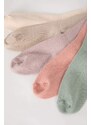 DEFACTO Woman 5 Piece Cotton Long Socks