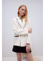 DEFACTO Oversize Fit Jacket Collar Blazer