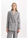 DEFACTO Oversize Fit Jacket Collar Blazer