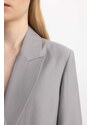 DEFACTO Oversize Fit Jacket Collar Blazer