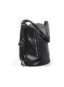 Blaire Kožená kabelka - batůžek Coletta černá