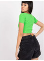 Top Rue Paris model 178092 Green