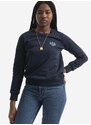 Bavlněná mikina A.P.C. Sweat Skye COEBH-F27700 MARINE dámská, tmavomodrá barva, s aplikací