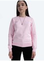 Bavlněná mikina A.P.C. Sweat Skye COEBH-F27700 MARINE dámská, růžová barva, s aplikací