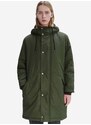 Bunda A.P.C. Parka Hector COEZV-H30179 BLACK pánská, zelená barva, přechodná