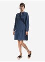 Šaty A.P.C. Robe Natalia COEYL-F05944 INDIGO WASHED tmavomodrá barva, mini