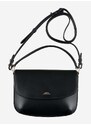 Kožená kabelka A.P.C. černá barva, PXAWV.F61629-BLACK
