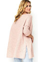 Fashionweek Pletený vlněný svetr tlustý,teplý oversized OLIVIA