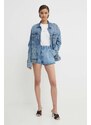 Džínová bunda Pepe Jeans BOYFRIEND JACKET dámská, přechodná, oversize, PL402390RH8