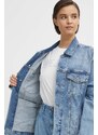 Džínová bunda Pepe Jeans BOYFRIEND JACKET dámská, přechodná, oversize, PL402390RH8