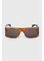 Sluneční brýle Saint Laurent hnědá barva, SL 635 ACETATE