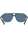 Dětské sluneční brýle Dolce & Gabbana zelená barva, 0DX4003
